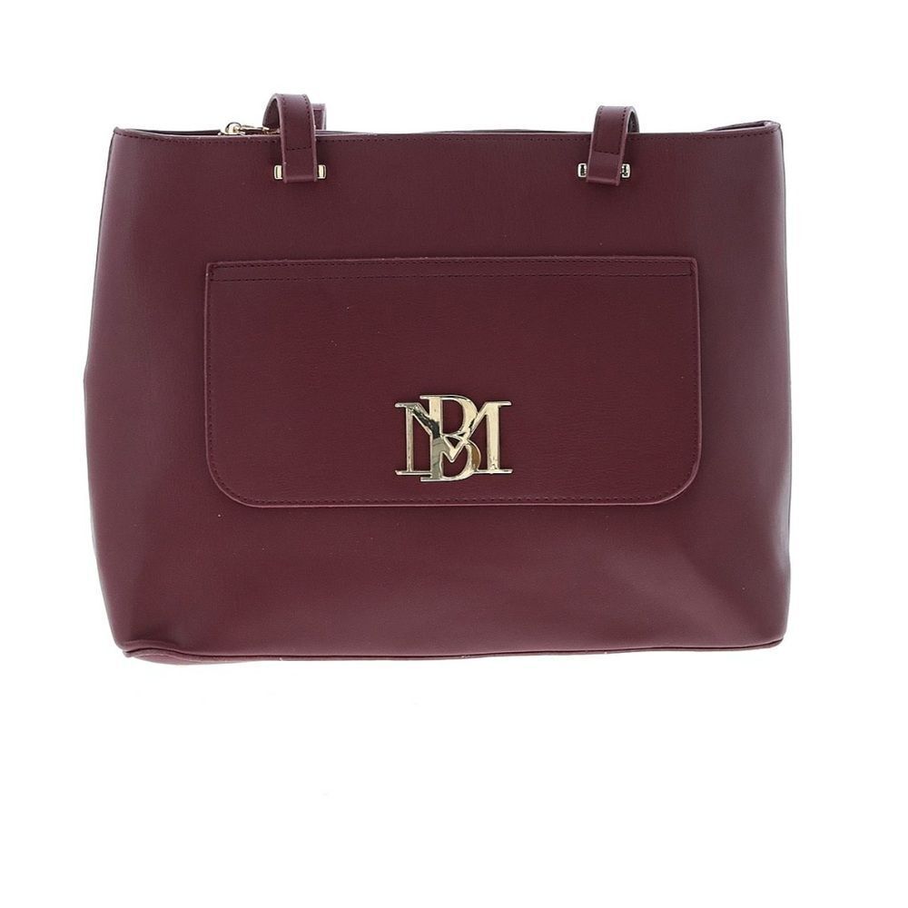 Badgley Mischka Elegant Burgundy Tote Bag NWT